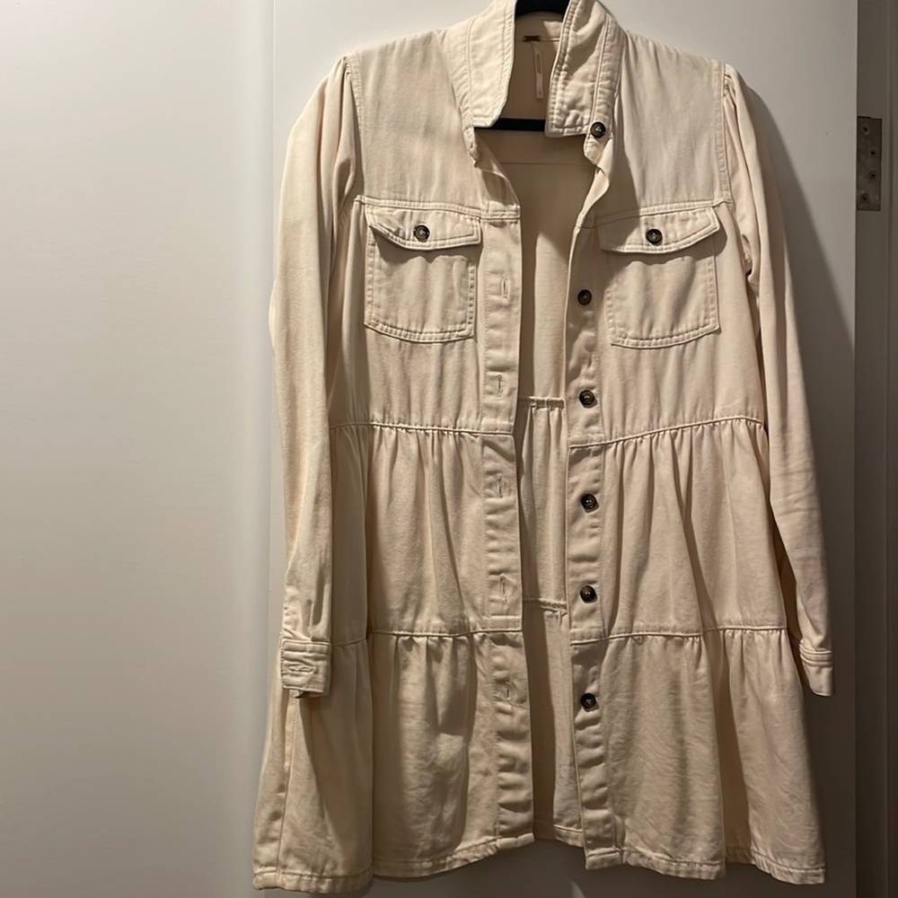 Free people button down dress